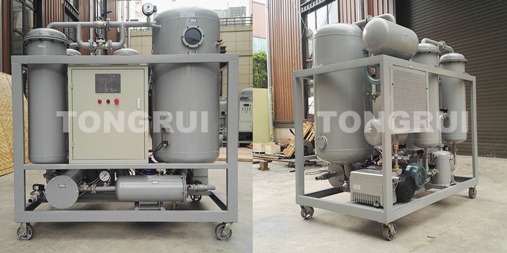 turbine oil purification system 6000liters per hour 
