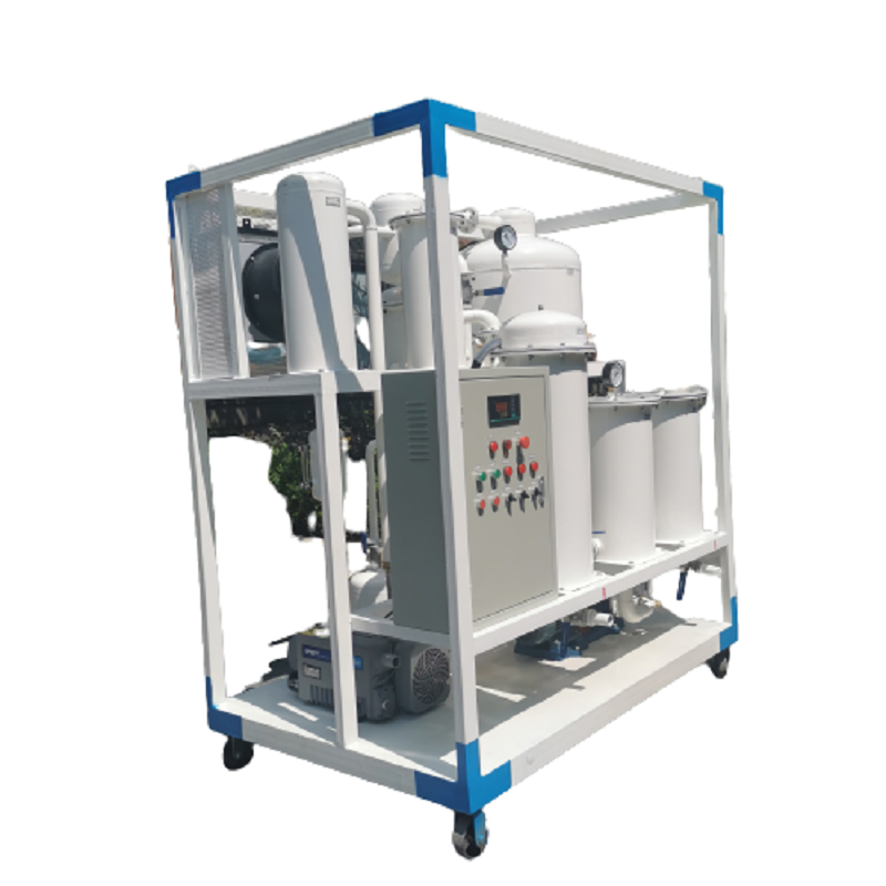high precision hydraulic oil cleaning machine